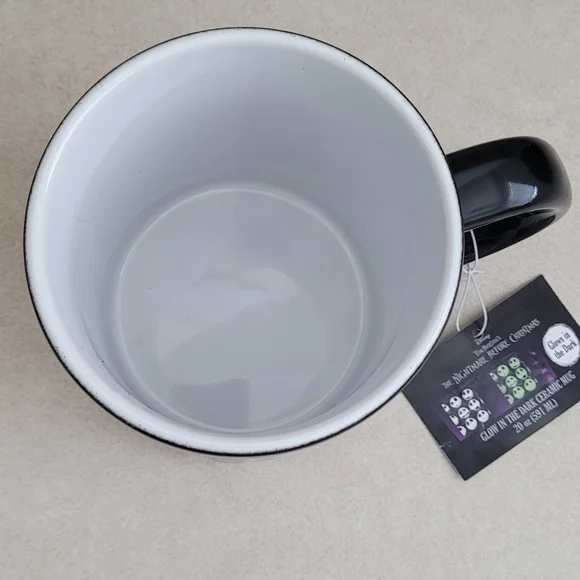 Disney Jack Skellington 20 oz Glow In The Dark Mug! - Picture 6 of 11